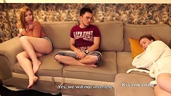 Exclusive Threesome Experience With A Blonde Babe