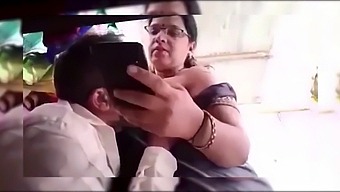 Kannada Mature Woman'S Secret Romance With Tailor - Breast Fondling