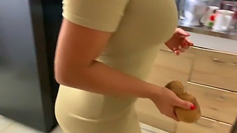 Stepbrother And Stepsister Have Passionate Sex In The Kitchen