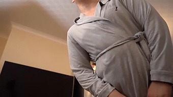 Stepson'S Jerking Caught By Seductive Milf In Anal Pov