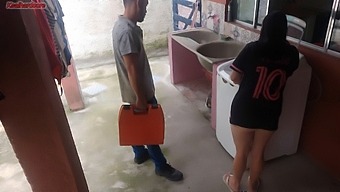 Brazilian Housewife Trades Sexual Favors For Appliance Repair While Her Husband Is Absent