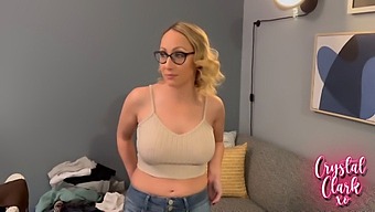 Beautiful Blonde Milf Meets Her Stepson At College.